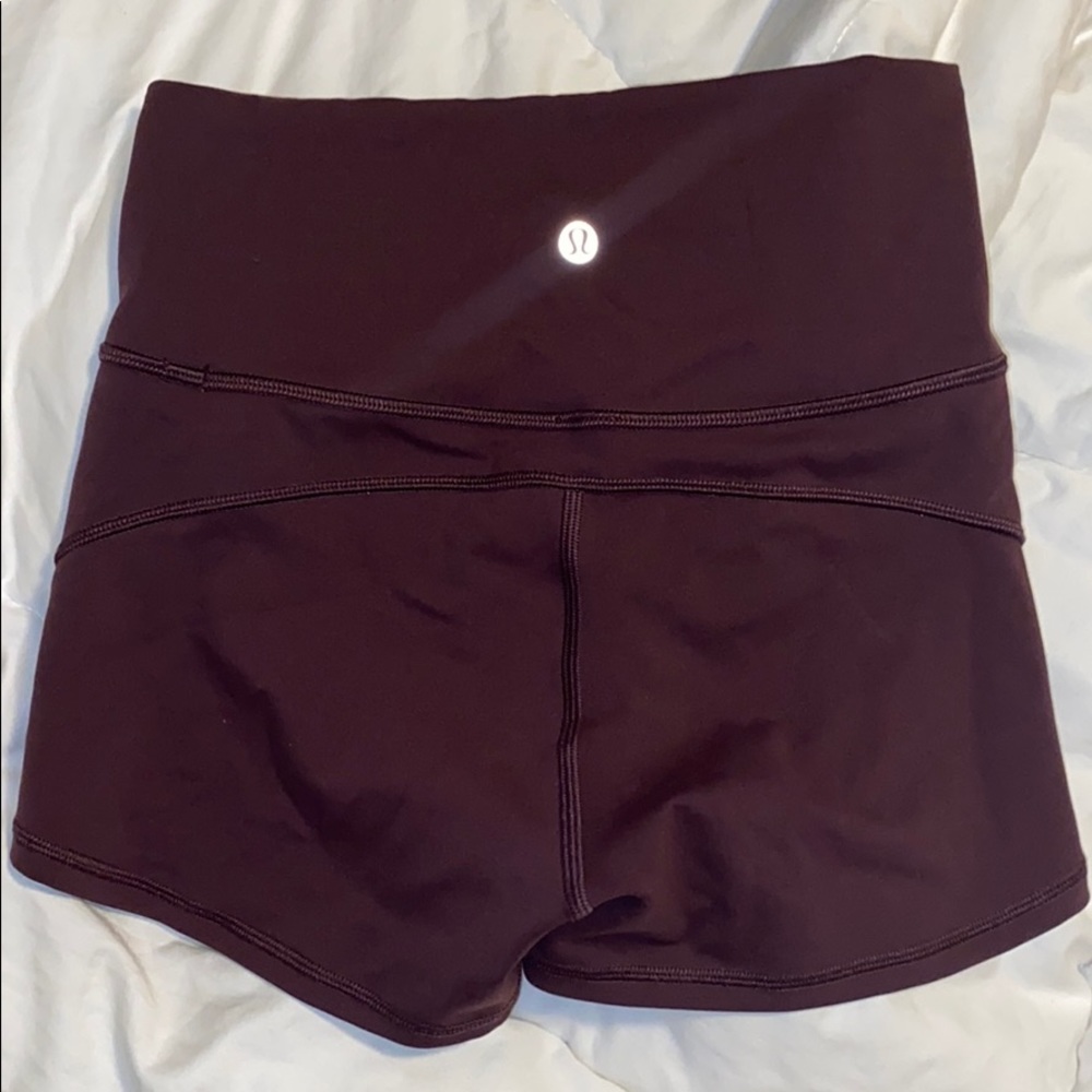 Lululemon in movement shorts size 4